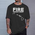 ハワイ 消防士 救助隊 制服 デューティー Tシャツ 彼への贈り物