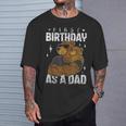 パパになって初めての誕生日 パパ お父さん 父 パーティー 誕生日 Tシャツ 彼への贈り物