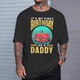 パパになって初めての誕生日 年 祝 チーム パーティー Tシャツ 彼への贈り物