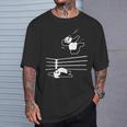 パンダ ベア レスラー レスリング グラップリング Tシャツ 彼への贈り物