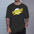 ビッグバン理論ロゴ Bazinga Tシャツ 彼への贈り物