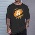 ビットコインプランbの時間です Tシャツ 彼への贈り物