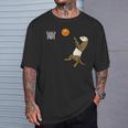 フェレット バスケットボール ボール スポーツ Tシャツ 彼への贈り物