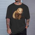 フェレットオーナーペットフェレット Tシャツ 彼への贈り物