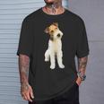 フォックステリアワイヤー Tシャツ 彼への贈り物