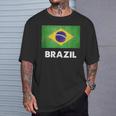 ブラジル国旗tシャツ Tシャツ 彼への贈り物