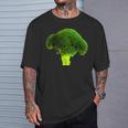 ブロッコリー 写真 エンブレム Broccoli Photo Emblem Tシャツ 彼への贈り物