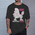 プードル メイクミーハッピー ヴィンテージ プードル Tシャツ 彼への贈り物