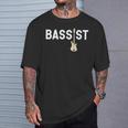 ベースギター ヴィンテージ ギタリスト ギタープレーヤー ギフト Tシャツ 彼への贈り物