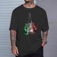 ボクシンググローブtシャツ – メキシコビンテージフラッグシャツ Tシャツ 彼への贈り物