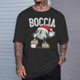 ボッチャ ボッチャボール クリスマスハット ボッチャボール ジャック付き Tシャツ 彼への贈り物
