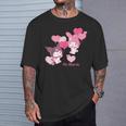 マイメロディ Usデザイン ハート Tシャツ 彼への贈り物