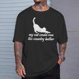 マイ・キャット・キャット・ザ・カントリー・ベター・キャッツ・アゲインスト・キャット・アメリカ Tシャツ 彼への贈り物