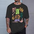 マティス風絵画 ボタニカル 花柄 抽象模様 Tシャツ 彼への贈り物