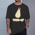 マヨネーズ【マヨラー】ご飯タイム【変なtシャツ屋さん】面白い ポップ デザイン Tシャツ 彼への贈り物