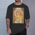 ミュシャ ゾディアック アールヌーボー アルフォンス。 Tシャツ 彼への贈り物