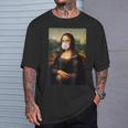 モナリザ チューインガム レオナルド・ダ・ヴィンチ Tシャツ 彼への贈り物