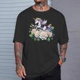 ユニコーン ライディング クチナシ 男の子 女の子 男性 女性 キッズ 大人 Tシャツ 彼への贈り物