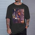 ヨハネス フェルメール 芸術家のための芸術 地理学者 Tシャツ 彼への贈り物