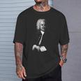 ヨハン・セバスティアン・バッハ 作曲家 ミュージシャン レトロ Tシャツ 彼への贈り物