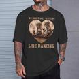 ラインダンス ウエスタンカントリー ラインダンス Tシャツ 彼への贈り物