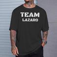 ラザロが好きな人のためのチームラザロ服 Tシャツ 彼への贈り物