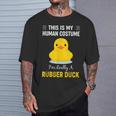 ラバーダックシャツ I'm Really A Rubber Duck Tシャツ 彼への贈り物