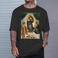 ラファエロのシスティーナ・マドンナ1513 Tシャツ 彼への贈り物