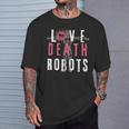ラブ・デス・ロボット Tシャツ 彼への贈り物
