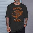 ランチュウ金魚 Tシャツ 彼への贈り物