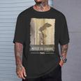 ルーヴル美術館 パリ フランス 翼のある勝利 筆プリント Tシャツ 彼への贈り物