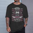 ヴィンテージ50歳の誕生日のお祝いオリジナルリビングレジェンド Tシャツ 彼への贈り物