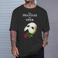 公式「オペラ座の怪人」ドイツのロゴ。 Tシャツ 彼への贈り物