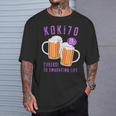 古希祝い ビール好き 酒好き 父 母 男性 女性 70歳お祝い Cheers To Embracing Life Tシャツ 彼への贈り物
