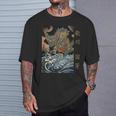 和龍 波 歌川国吉 浮世絵 伝統 Tシャツ 彼への贈り物