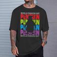 国際世界ペンギンデー Tシャツ 彼への贈り物
