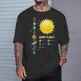 太陽系 I 宇宙 I 矮小惑星 I 惑星 Tシャツ 彼への贈り物