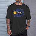 太陽系惑星 科学宇宙ファン 男の子 女の子tem キッズ Tシャツ 彼への贈り物