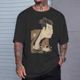 浮世絵 写楽 日本人俳優 大谷鬼治 レトロプリントシャツ Tシャツ 彼への贈り物