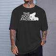 犬の顔のデザイン The Dog Face Tシャツ 彼への贈り物