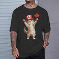 猫カナダ Tシャツ 彼への贈り物
