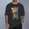 猫ビール Tシャツ 彼への贈り物