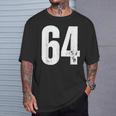 番号 64 Tシャツ 彼への贈り物