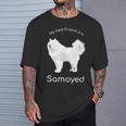 私の親友はサモエドです Tシャツ 彼への贈り物