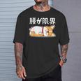 筋肉痛は裏切らない 柴犬 面白いtシャツ 筋トレ 文字入り メンズ おもしろ 面白い 服 おもしろグッズ 文字 Tシャツ 彼への贈り物