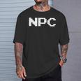 素晴らしいビデオゲーム-面白いnpc-オールドゲーマー Tシャツ 彼への贈り物
