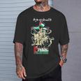 自由パレスチナガザパレスチナ国旗 アラビア語 Tシャツ 彼への贈り物