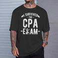 認定公共会計士 Iurvived The Cpa 試験 Cpa Tシャツ 彼への贈り物