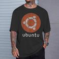 開発者向けubuntu デスクトップ、サーバー、コアソフトウェア Tシャツ 彼への贈り物