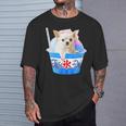 面白いtシャツ チワワ かき氷 イヌ メンズ 犬好き グッズ かわいい おもしろ 面白い 服 ネタ 夏 Tシャツ 彼への贈り物